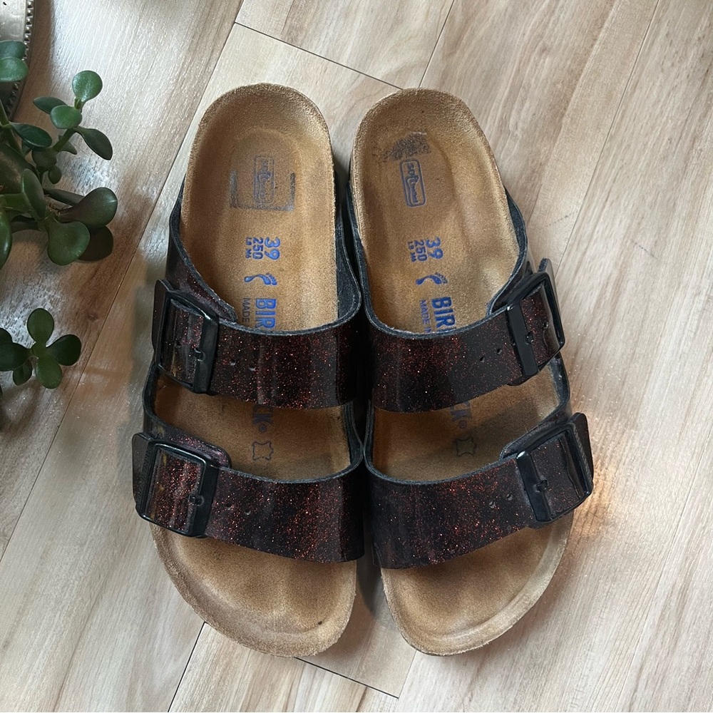 Birkenstock Glitter Sandal - Size 39